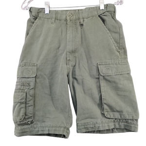 Boy Scouts of America Boys Relaxed Convertible Uniform Shorts Green Size 26